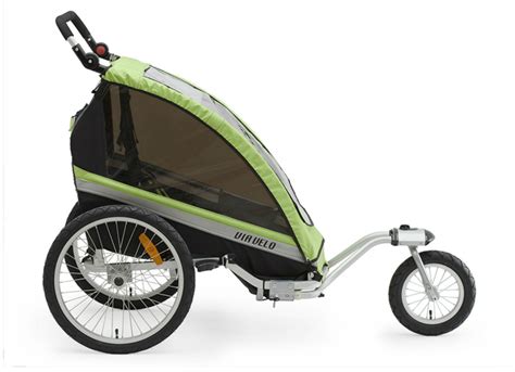 Quickrelease lock pin must be in place and locked before riding. . Bike trailer via velo